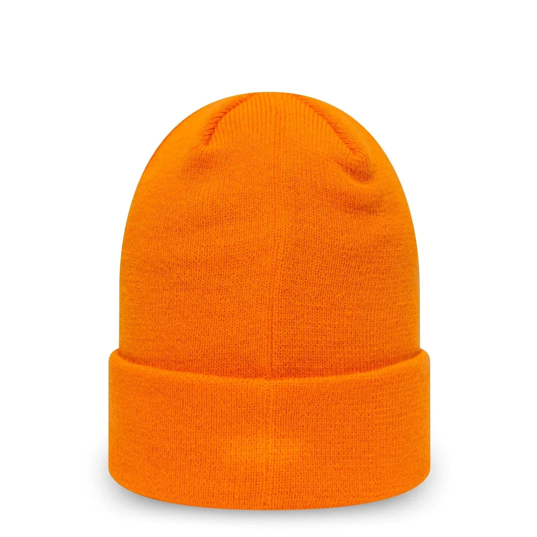 McLaren Essential Cuff Knit Beanie - Adults - Papaya/Black