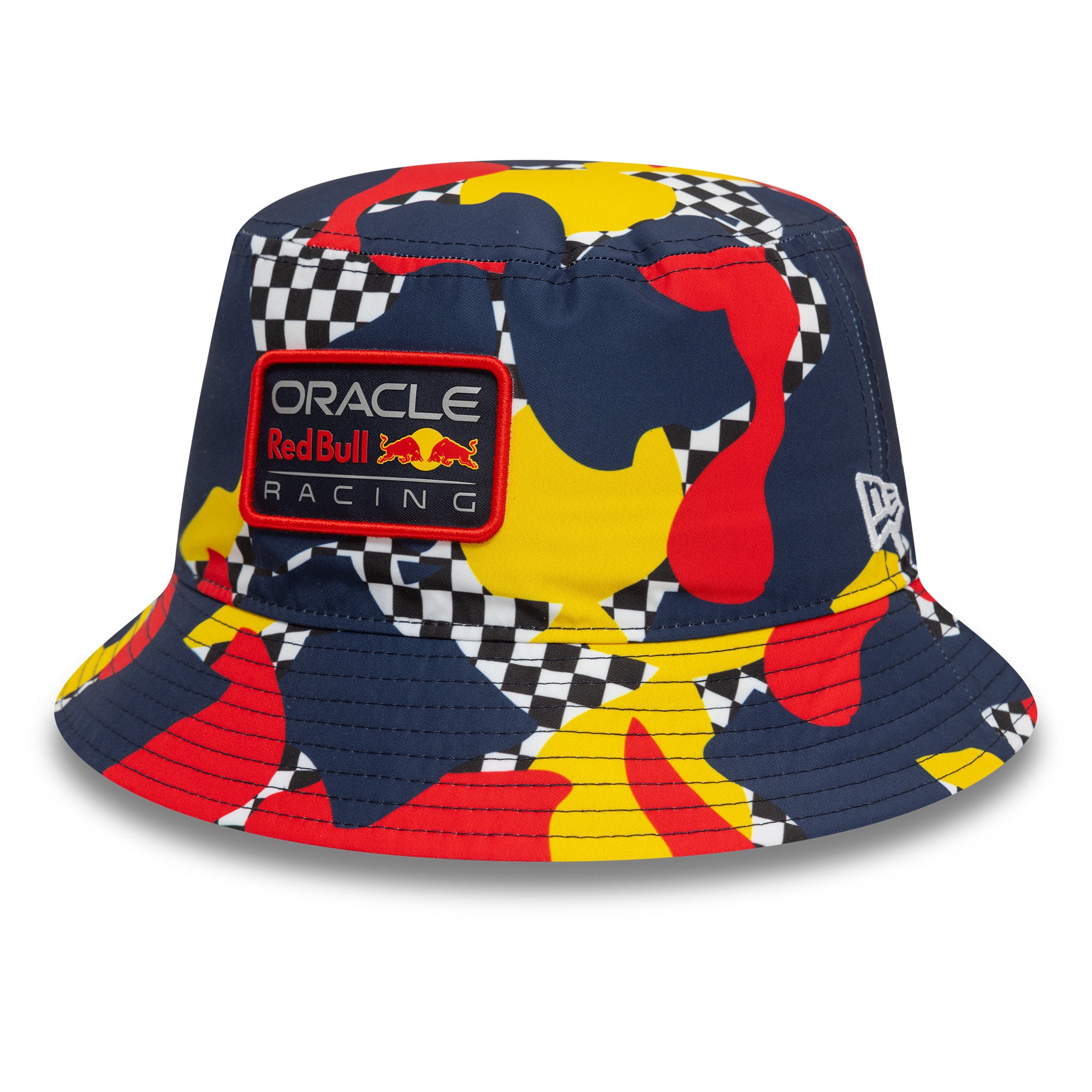 Red Bull Racing F1 Abstract Tapered Bucket Hat Adults - Night Sky