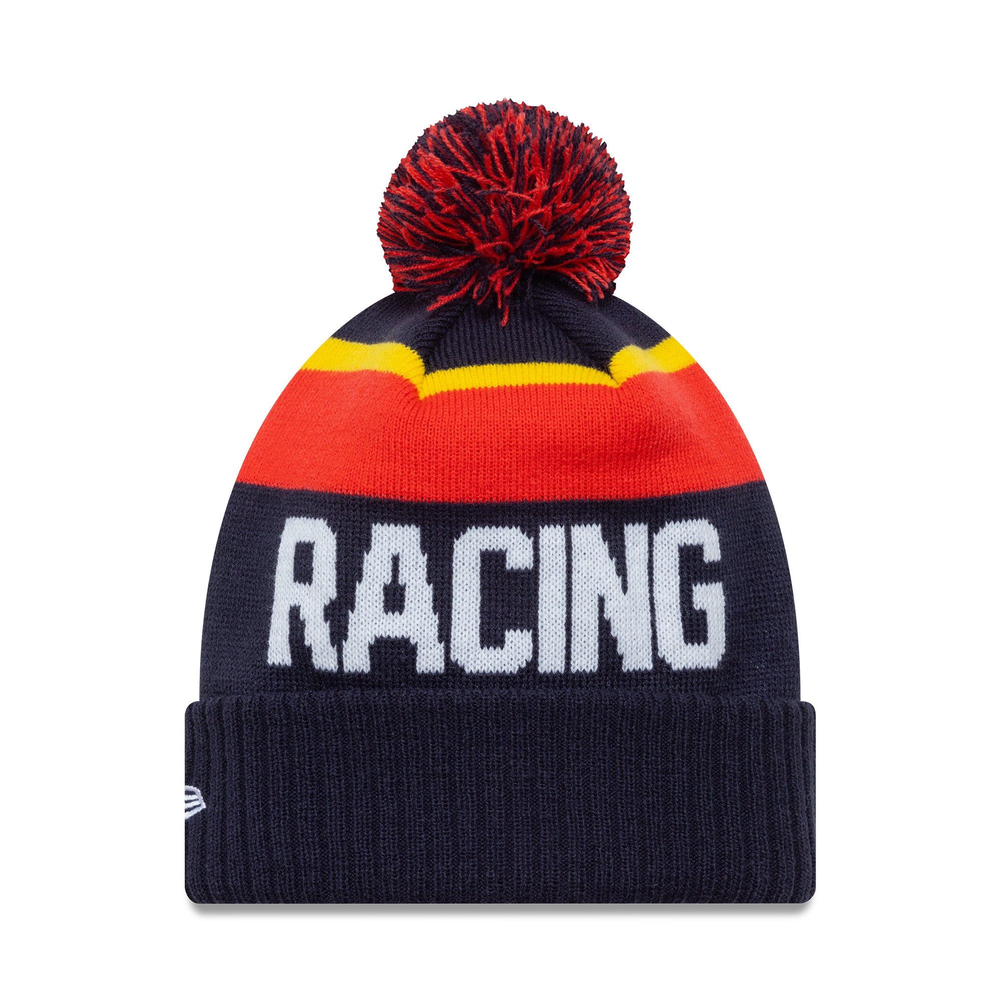 Red Bull Racing F1 Word Mark Cuff Knit Adults - Night Sky