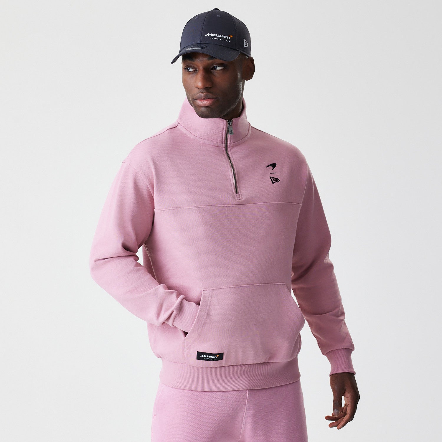 McLaren Racing F1 Quarter Zip Adults - Dark Pink