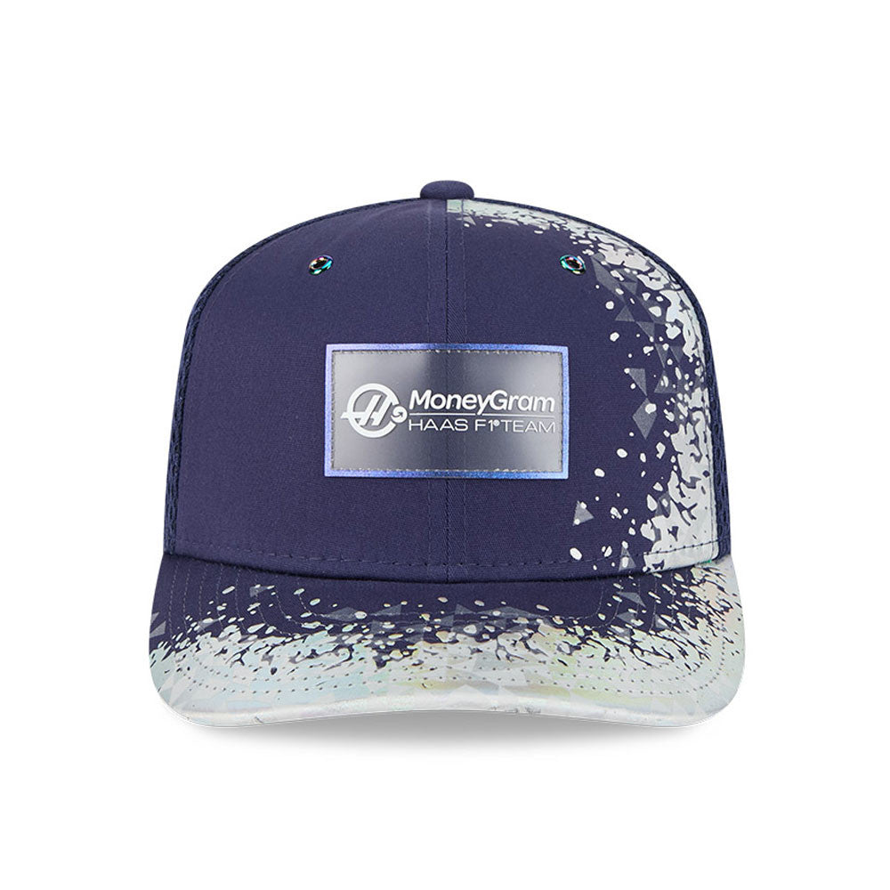 Haas F1 Vegas 9Seventy Cap Stretch Snap Adults - Light Navy