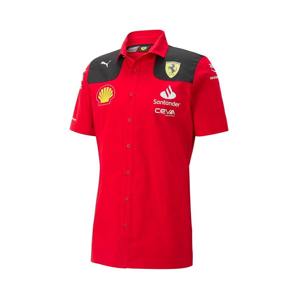 Scuderia Ferrari F1 2023 Team Shirt Mens - Red