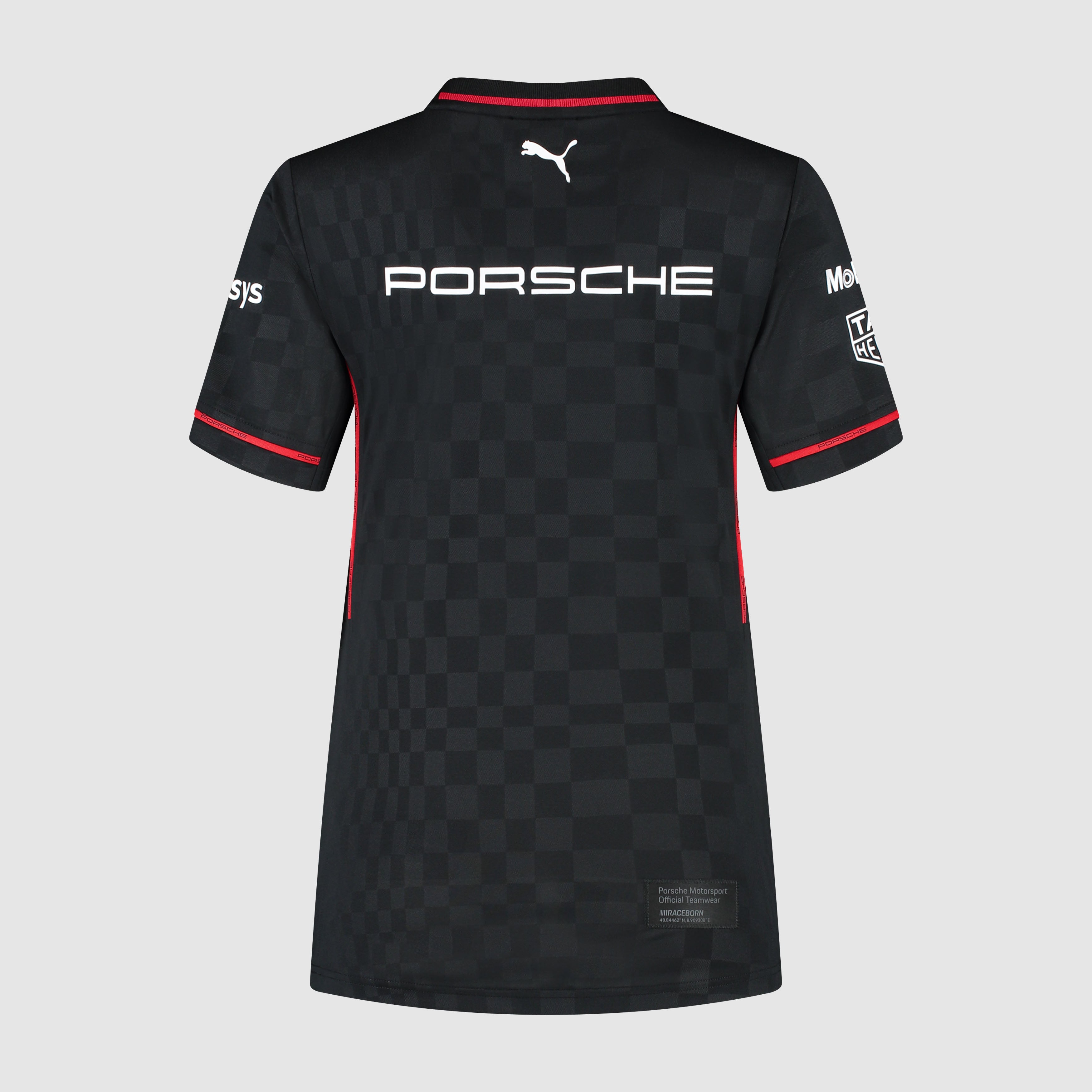 Porsche Motorsport Team 2025 Tee Womens - Black