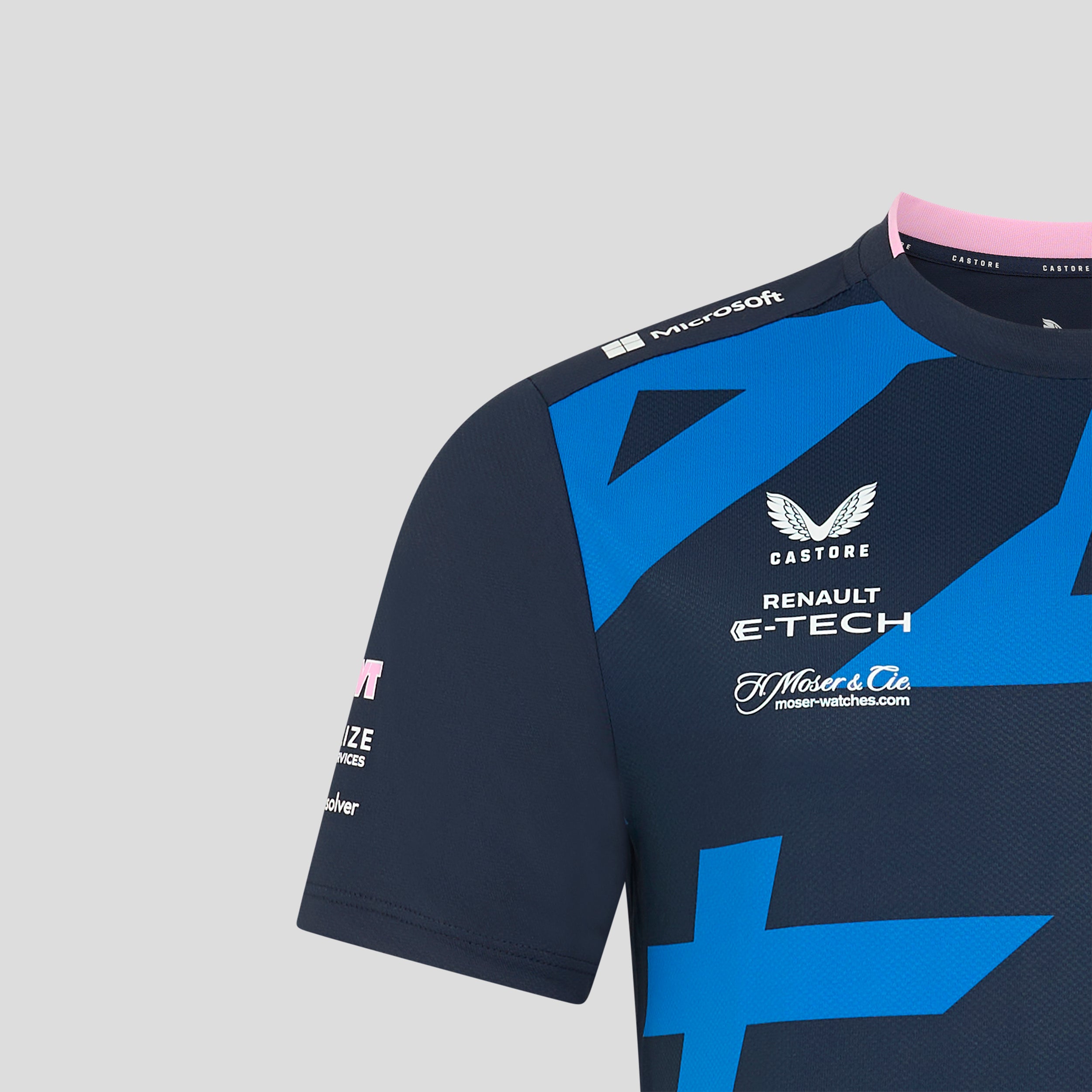 Alpine F1 Team 2025 T-Shirt Pierre Gasly Mens - Dark Sapphire