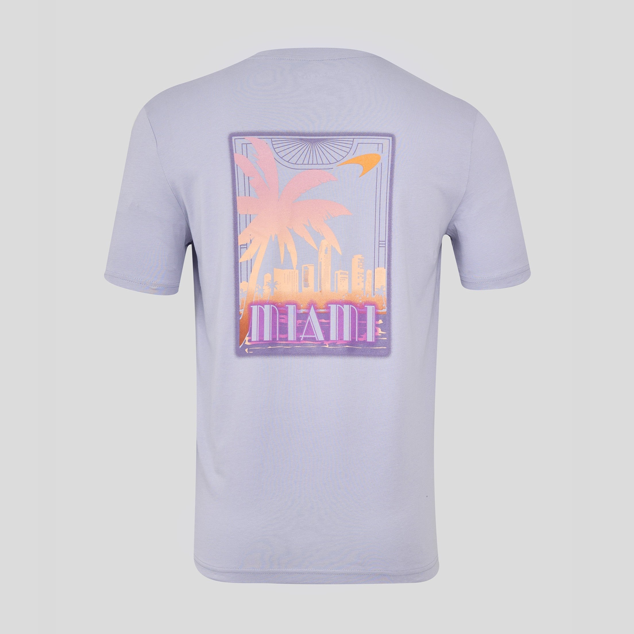 McLaren Racing F1 Miami Race Relaxed Fit Graphic Tee Unisex - Lavendar