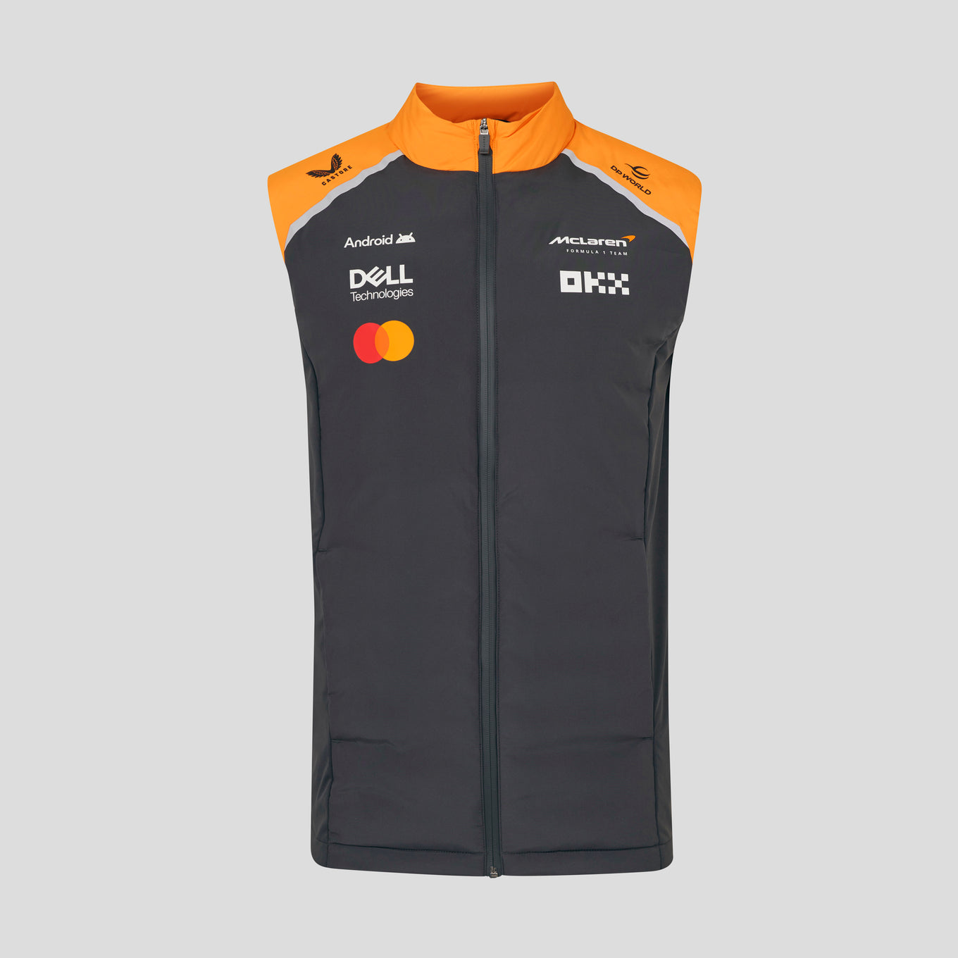 McLaren Racing F1 Official Team 2025 Hybrid Gilet Unisex - Anthracite