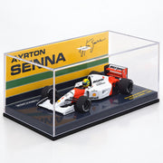 Minichamps McLaren Honda MP4/7 Ayrton Senna 1992 F1 Car Adults - White/Red - 1:43 Scale