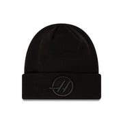 Haas F1 Essential Cuff Beanie Adults - Black
