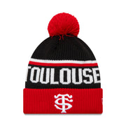 Stade Toulousain Sport Beanie Adults - Scarlet/Black