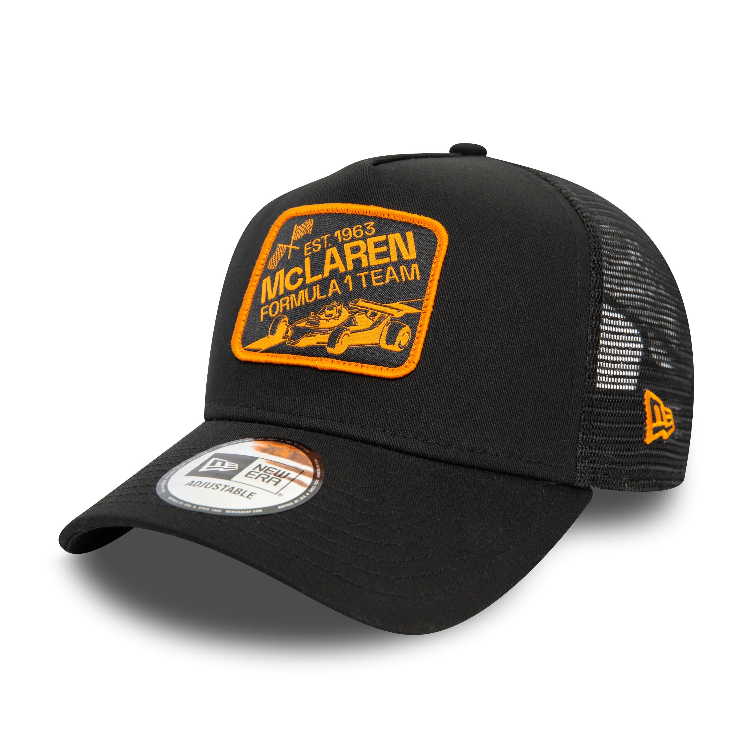 McLaren Racing F1 Graphic Patch Trucker Cap Adults - Black