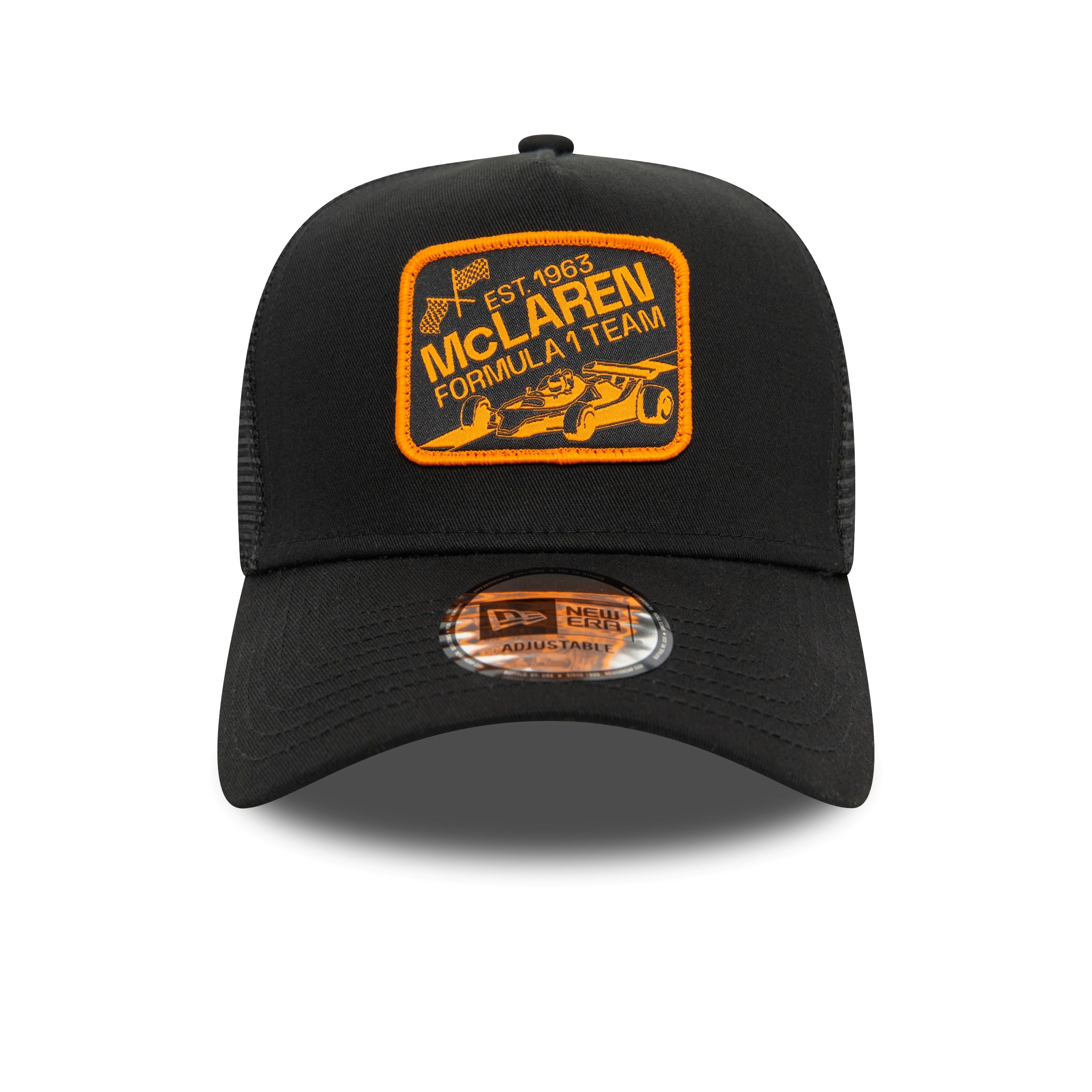 McLaren Racing F1 Graphic Patch Trucker Cap Adults - Black