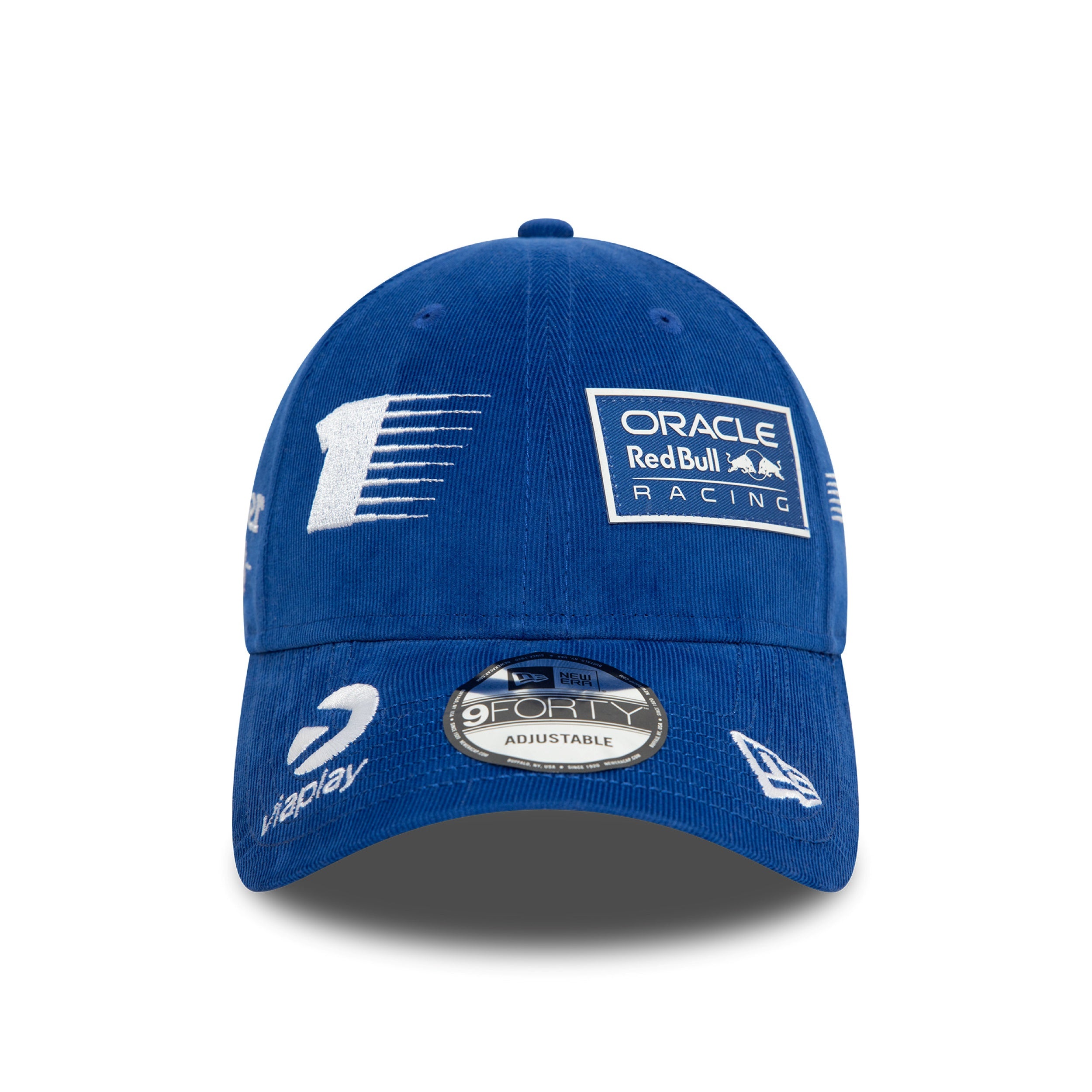Red Bull Racing F1 Team Max Verstappen Zandvoort Cord 9Forty Cap Adults - Bright Blue