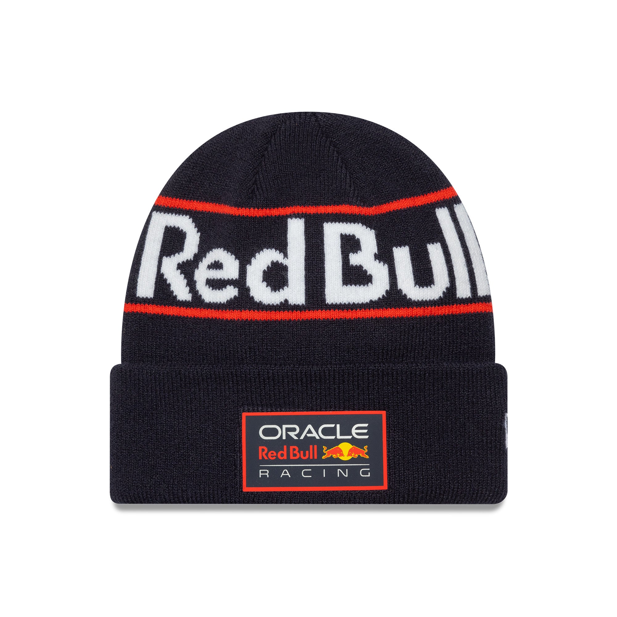 Red Bull Racing F1 Team 2025 Cuff Knit Kids - Night Sky/White