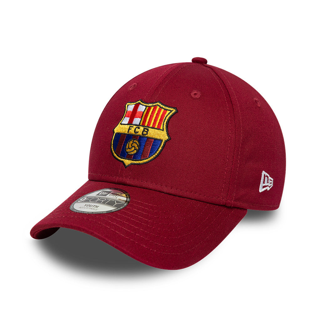 FC Barcelona Core 9Forty Cap Child - Dark Red