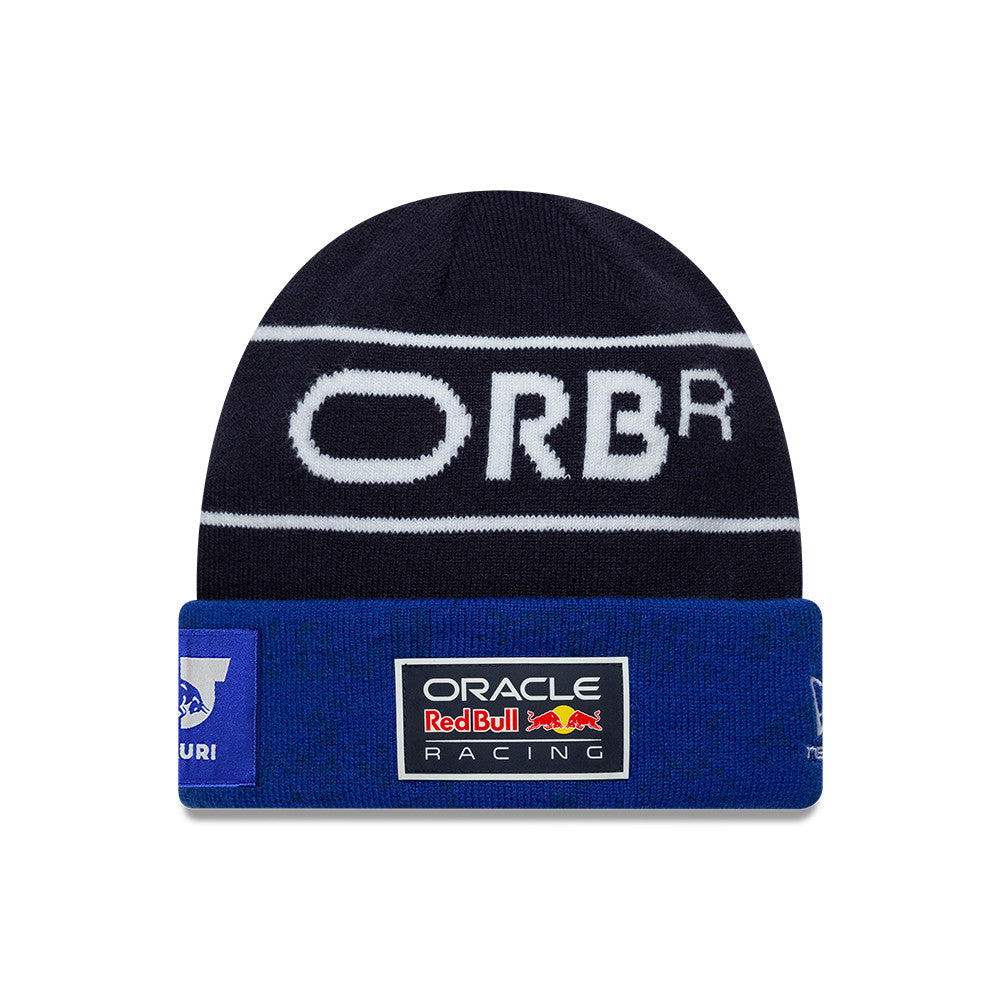 Red Bull Racing F1 Team 2026 Max Verstappen Cuff Beanie Adults - Night Sky