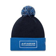 Williams F1 Essential Bobble Knit Beanie Adults - Night Shift Navy