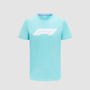 F1 Mens Pastel Miami Tee - Blue