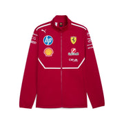 Scuderia Ferrari F1 Team 2025 Softshell Jacket Mens - Dark Cherry