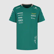 Aston Martin F1 Team 2025 Alonso Tee Kids - Green
