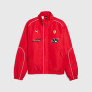 Scuderia Ferrari F1 Driver Charles Leclerc Racing Jacket Mens - Red