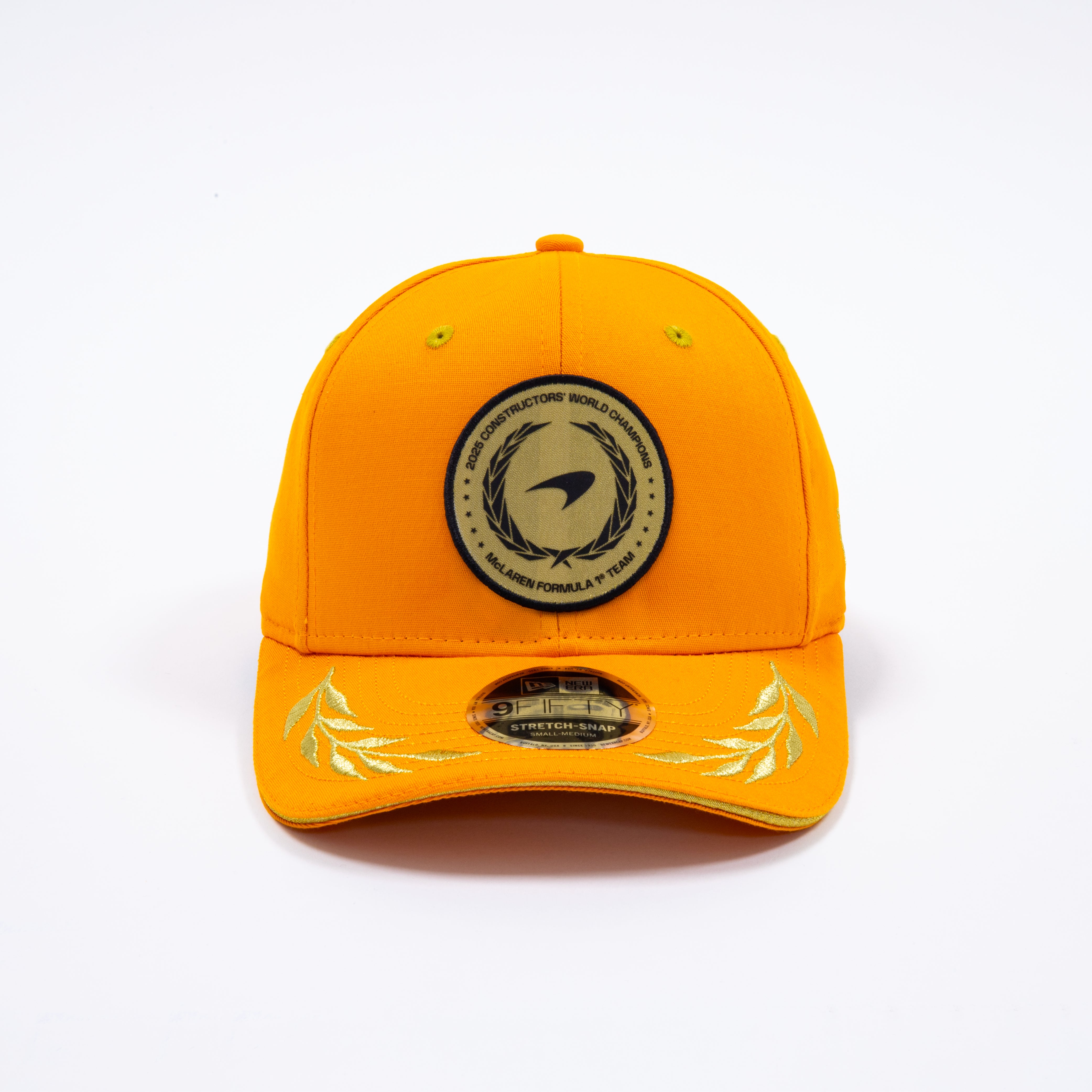 McLaren Racing F1 2025 Constructors Winner 9Fifty Cap Stretch Snap Unisex - Papaya