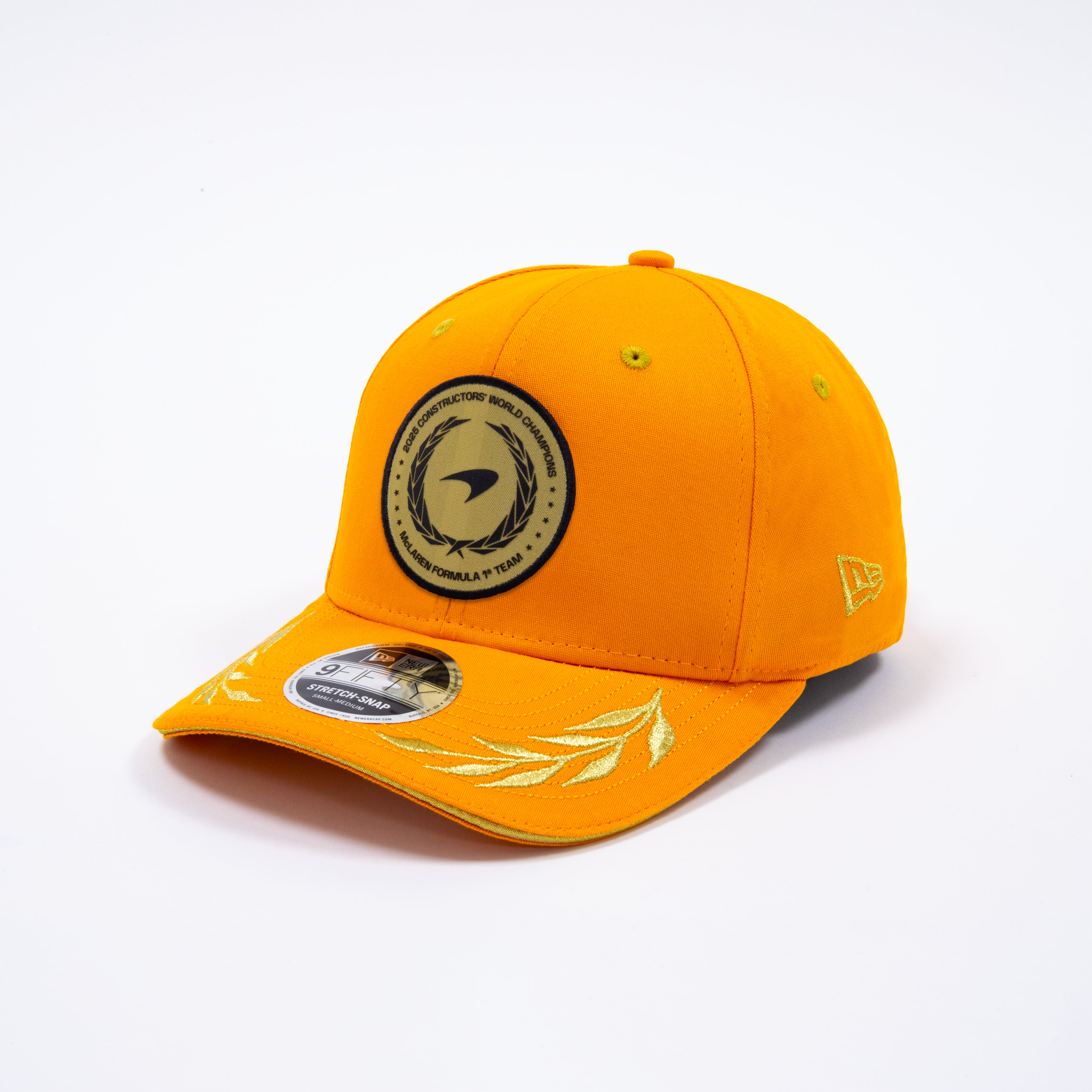 McLaren Racing F1 2025 Constructors Winner 9Fifty Cap Stretch Snap Unisex - Papaya