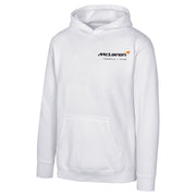 McLaren Racing F1 Retro Pullover Hoodie Kids - White