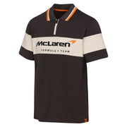 McLaren Racing F1 Full Tilt Short Sleeve Polo Mens - Grey