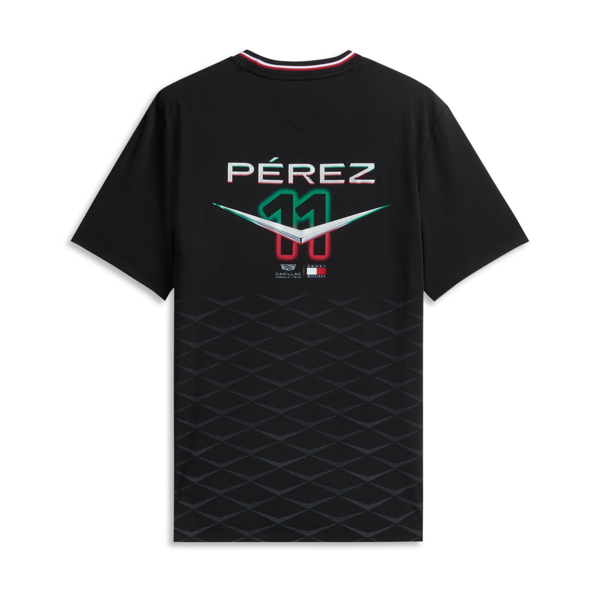 Cadillac F1 X Tommy Hilfiger Perez Mexico Jersey Kids - Black