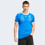 Mercedes AMG Petronas F1 Team 2026 Blue Wonder Driver Jersey Mens - Blue