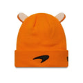 McLaren Racing F1 Ears Cuff Beanie Kids - Papaya