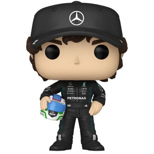 Funko Pop! #13 Mercedes AMG Petronas F1 Team Kimi Antonelli Mini Figure Adults - Black