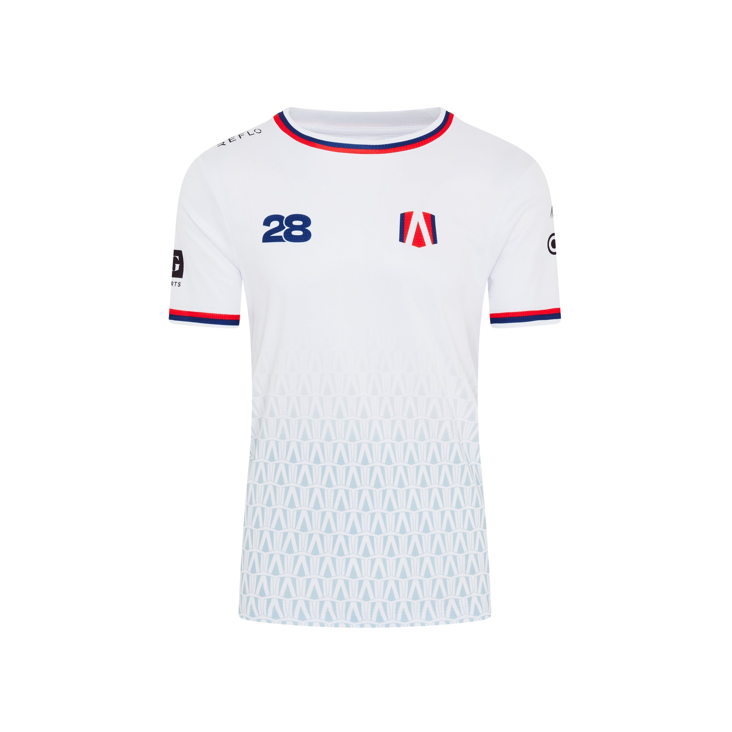 Andretti Formula E Team Short Sleeve Driver T-Shirt Felipe Drugovich Unisex - White