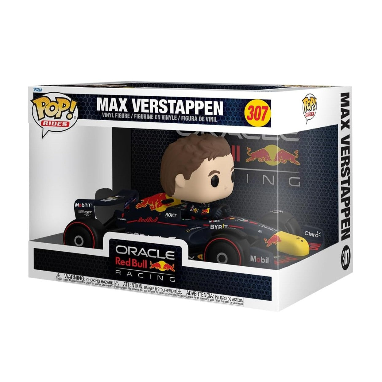 Funko Pop! #307 Red Bull Racing Max Verstappen Formula 1 Car Mini Figure Adults - Navy