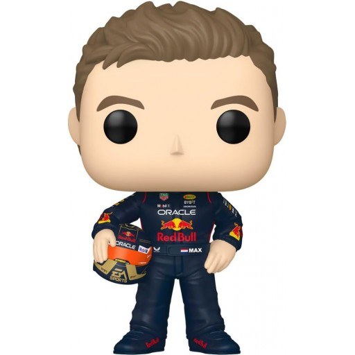 Funko Pop! #8 Red Bull Racing Max Verstappen With Helmet Mini Figure Adults - Navy