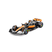 Bburago McLaren Racing F1 MCL60 Oscar 81 British GP Model Car Unisex - Papaya - 1:43 Scale