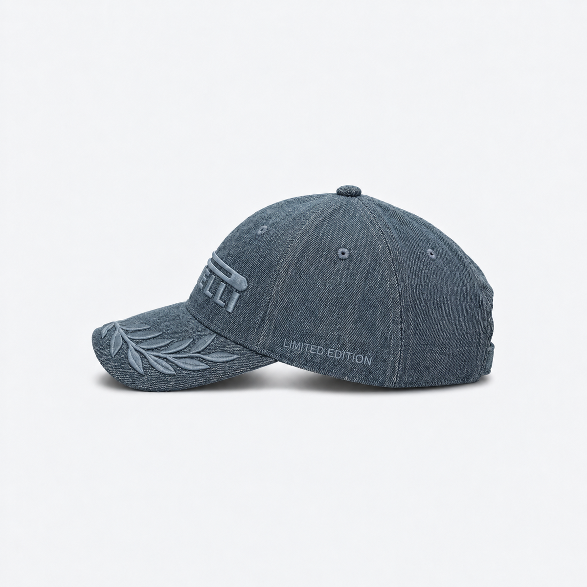 Pirelli F1 Limited Edition Denim Cap Adults - Blue