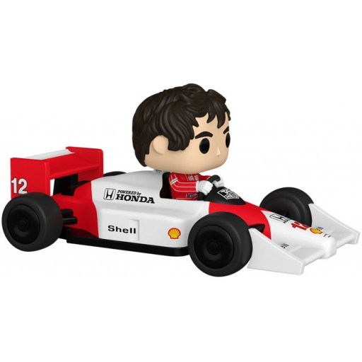 Funko Pop! #12 McLaren F1 Team Ayrton Senna Formula 1 Car Mini Figure Adults - Red