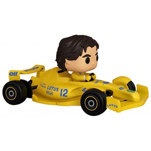 Funko Pop! #314 Team Lotus Ayrton Senna Formula 1 Car Mini Figure Adults - Yellow