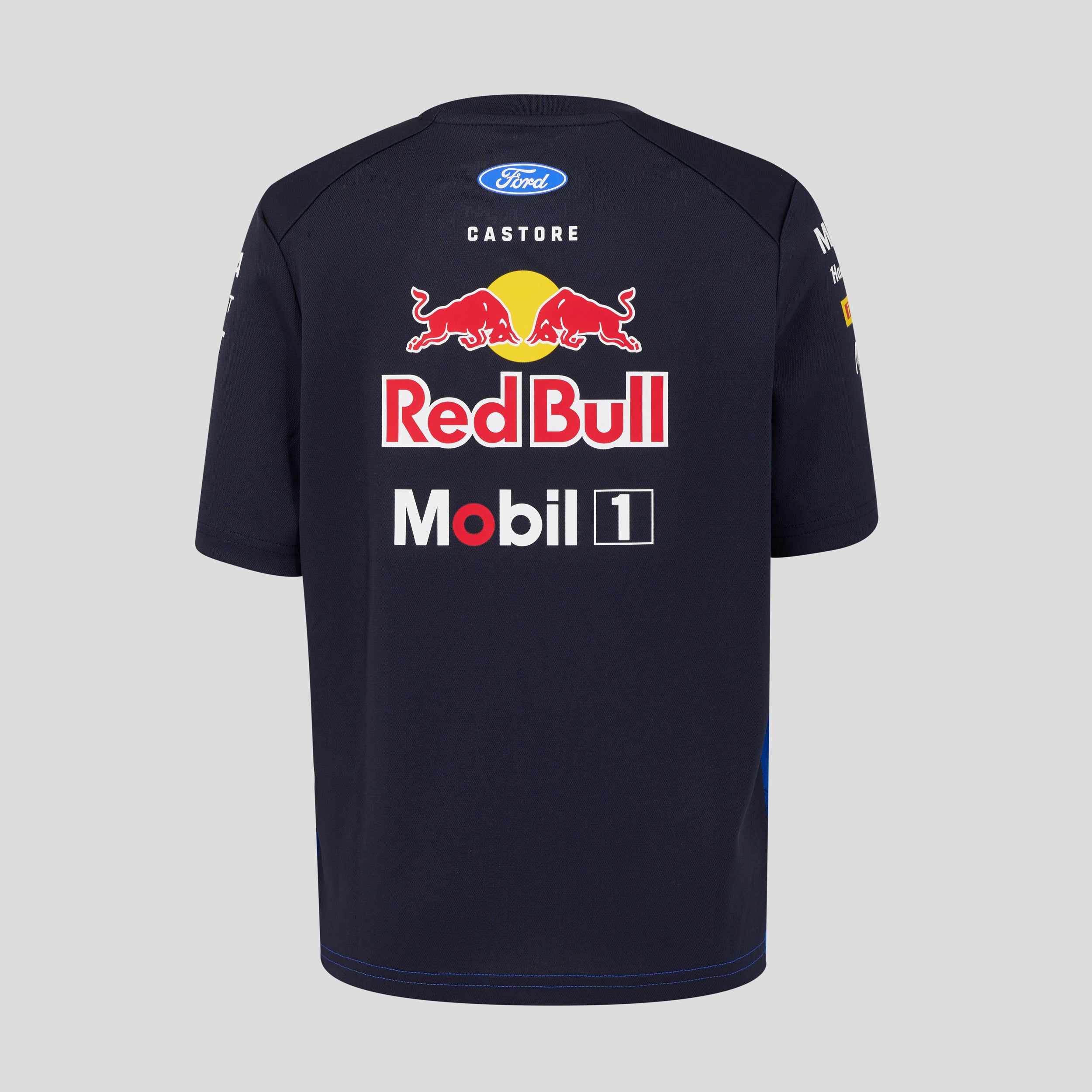 Red Bull Racing F1 Team 2026 Set Up Tee Kids - Night Sky / Surf The Web