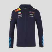 Red Bull Racing F1 Team 2024 Full Zip Hoodie Mens - Night Sky