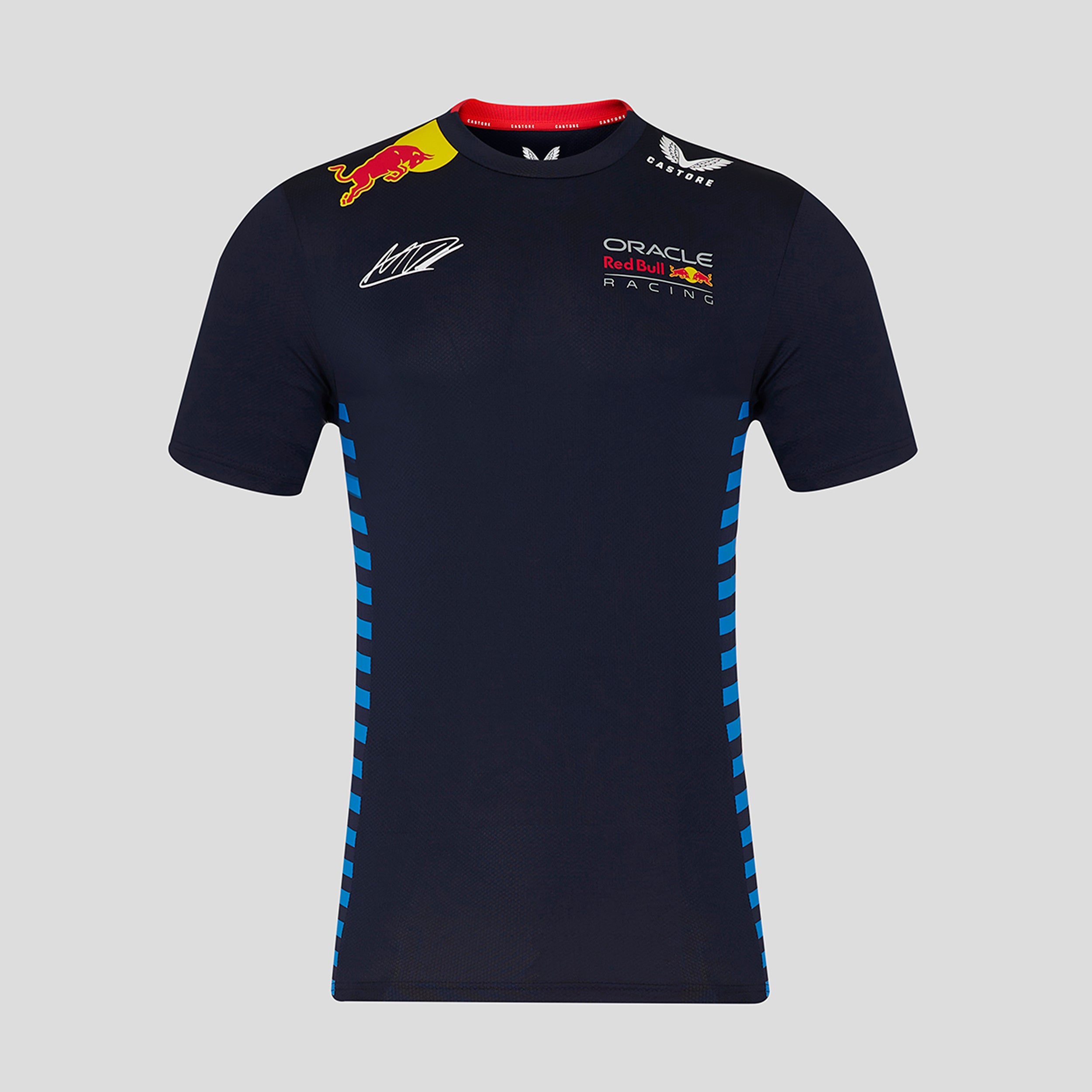 Red Bull Racing F1 Team 2024 T-Shirt Driver Sergio 'Checo' Perez Mens - Night Sky