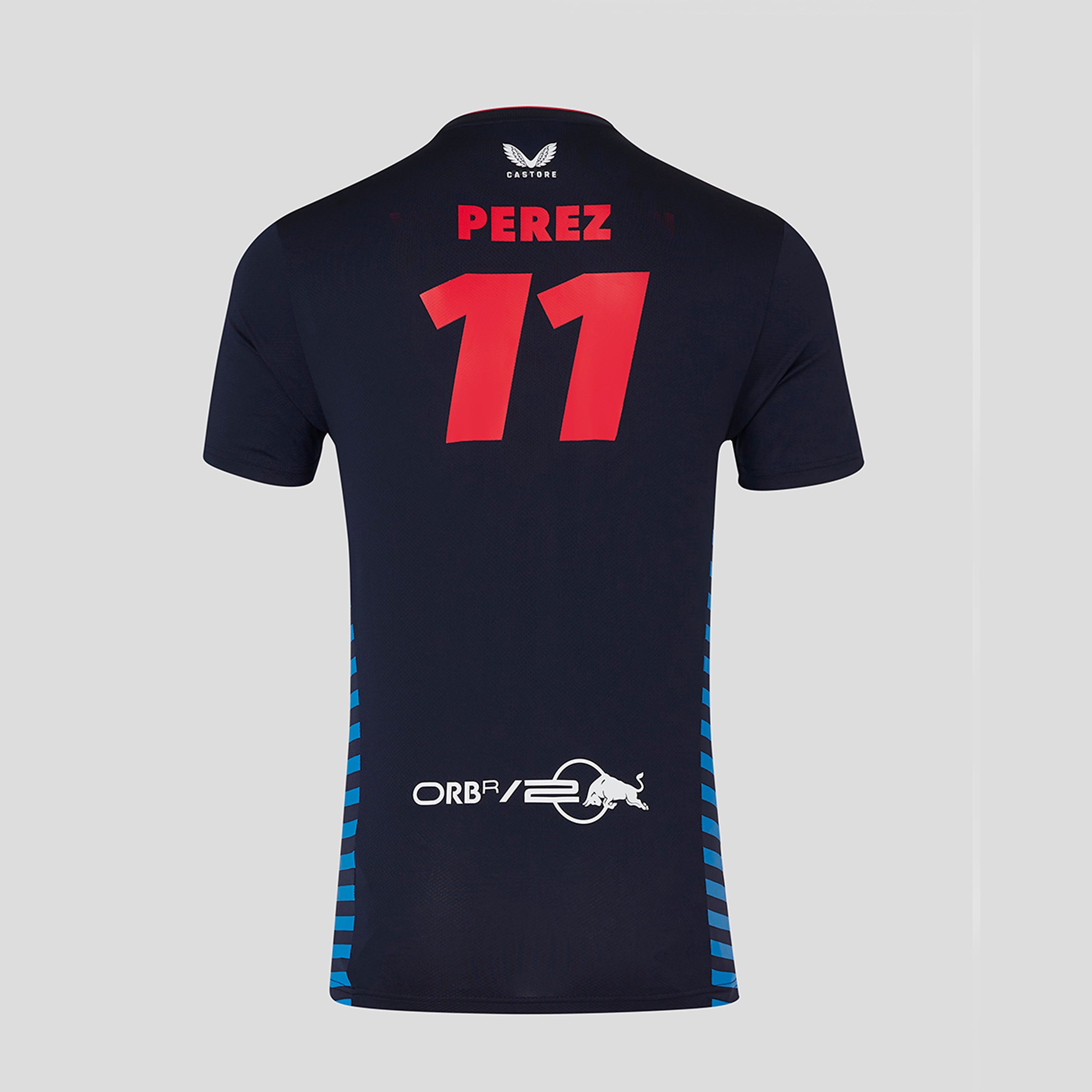 Red Bull Racing F1 Team 2024 T-Shirt Driver Sergio 'Checo' Perez Mens - Night Sky