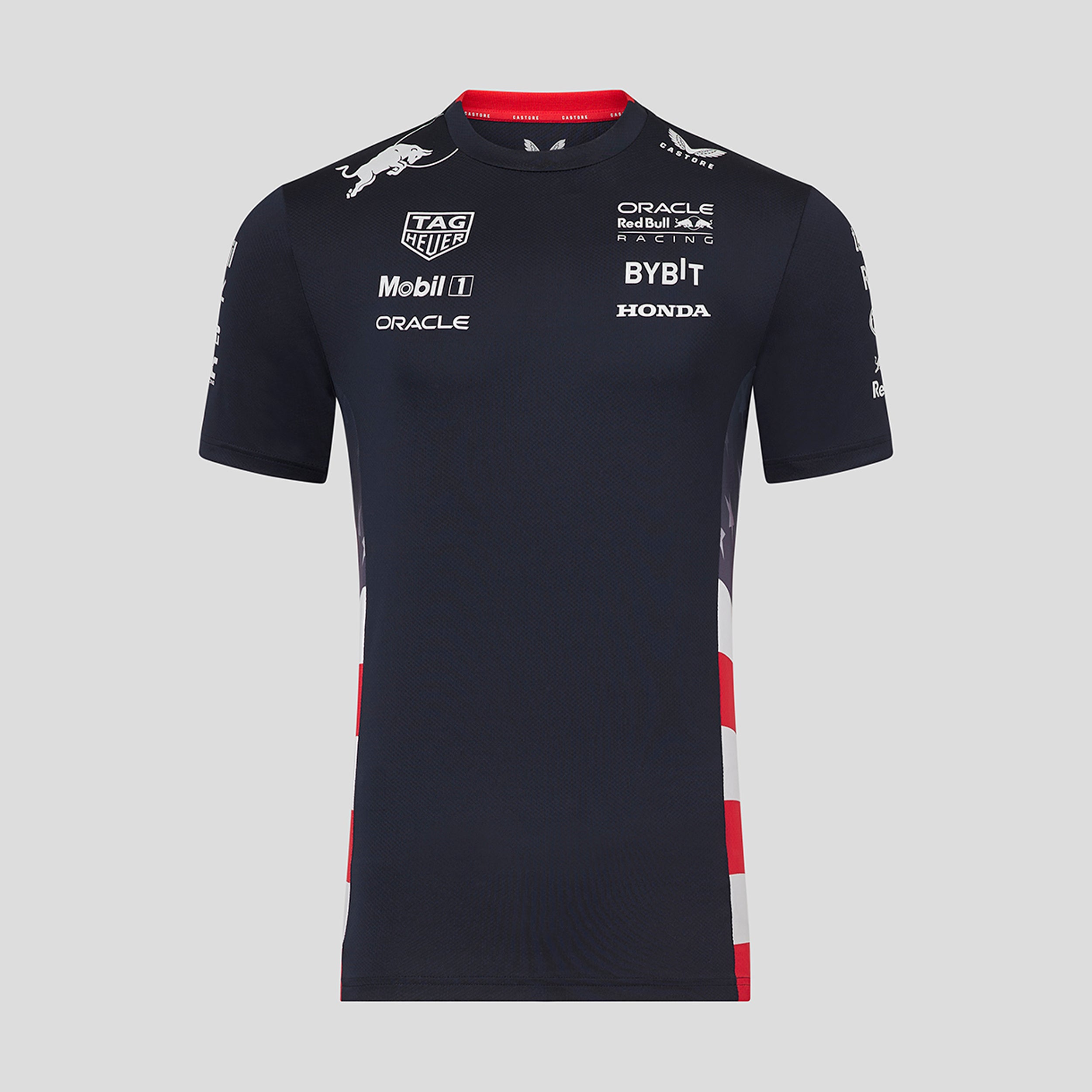 Red Bull Racing F1 Team 2024 America Race Team 2024 Tee Mens - Night Sky