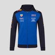 Red Bull Racing F1 Team 2026 Full Zip Hoodie Unisex - Night Sky / Surf The Web