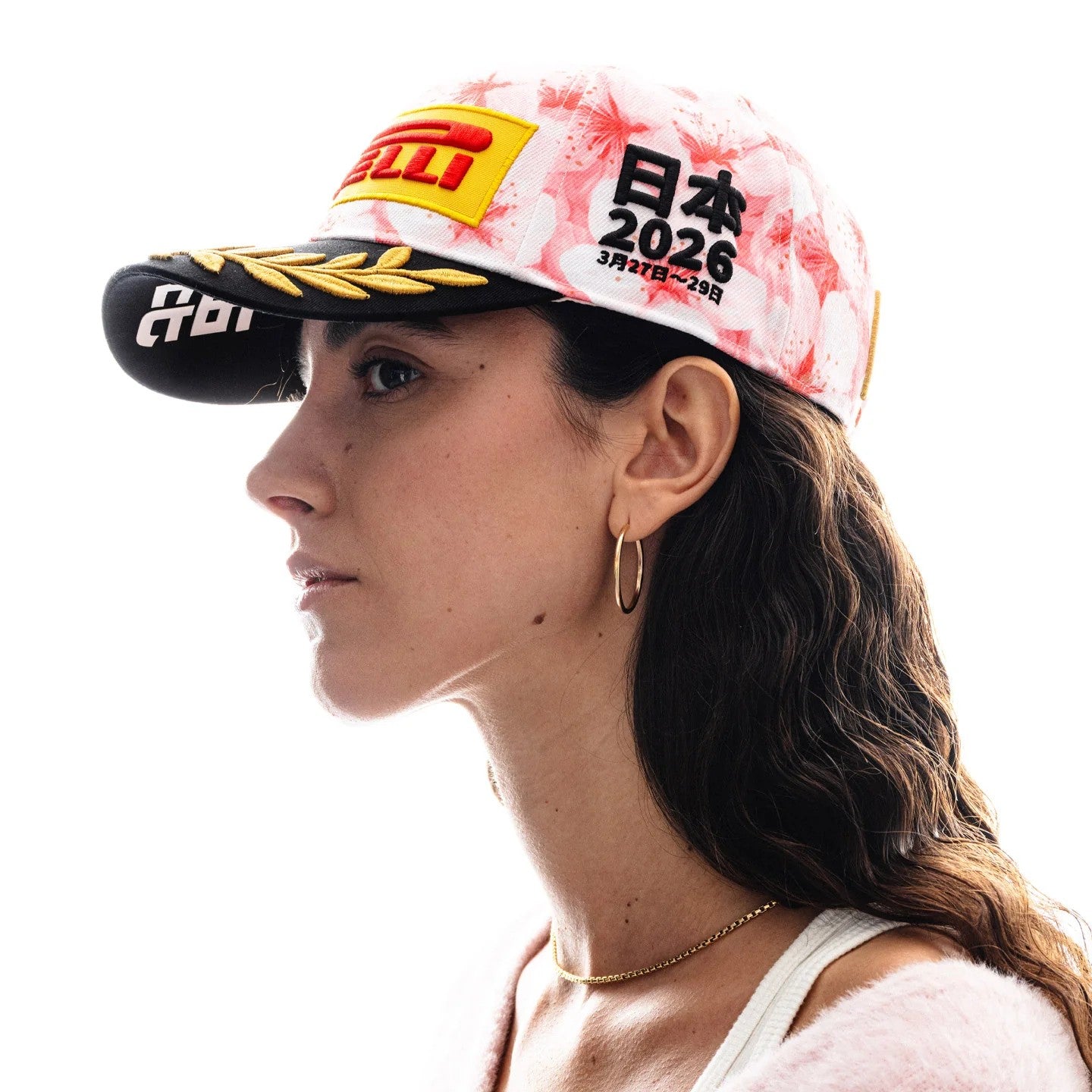 Pirelli F1 Suzuka Japan 2026 GP Race Special Podium Cap Adults - White